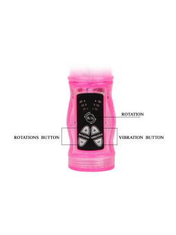 BAILE - MINI ROTADOR COELHO ROSA SUPERESTIMULADOR