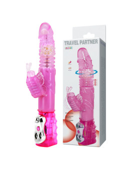 BAILE - TRAVEL PARTNER UP & DOWN ROTATOR RABBIT ROSA
