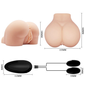 CRAZY BULL - VAGINA E NUS REALISTAS COM POSIO DE VIBRAO 8