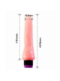 BAILE - VIBRADOR REALÍSTICO 19.5 CM
