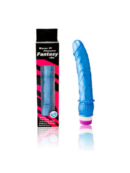 BAILE - VIBRADOR WAVES OF PLEASURE 23 CM AZUL