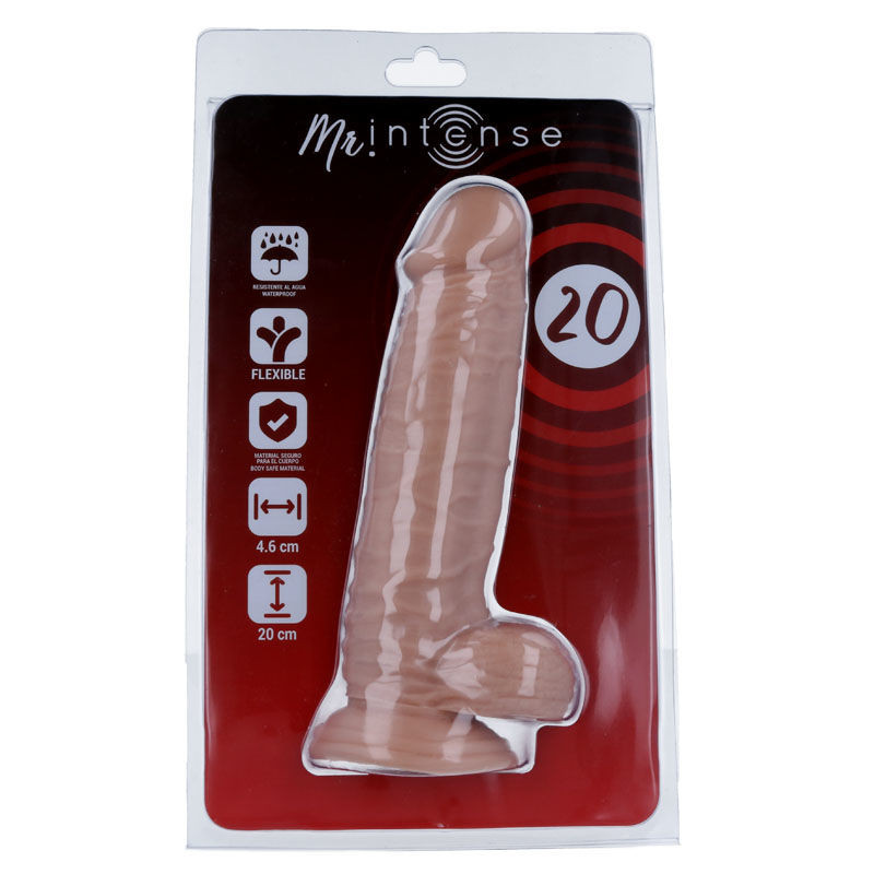 MR INTENSE - 20 REALISTIC PENIS 20 CM -O- 4.6 CM