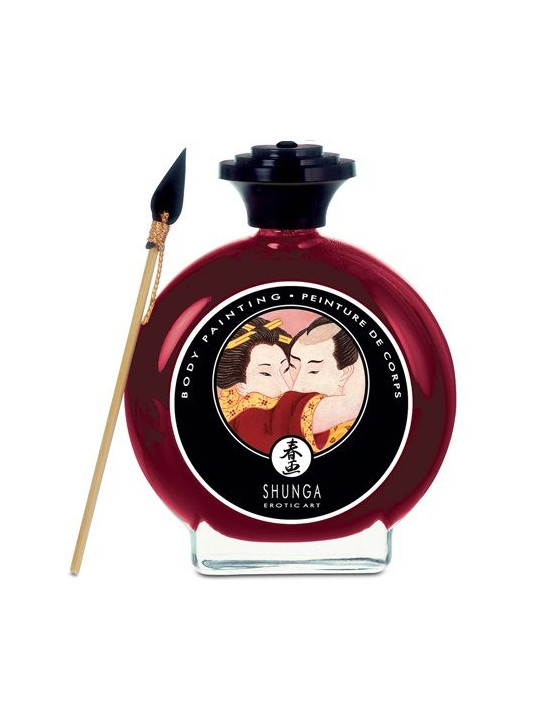 SHUNGA - PINTURA CORPORAL DE MORANGO E CAVA