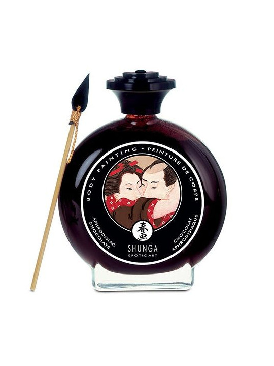 SHUNGA - PINTURA CORPORAL DE CHOCOLATE
