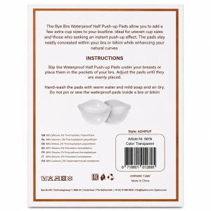 BYE-BRA - SEMI PADS PUSH-UP TRANSPARENT