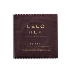 LELO - CAMISINHAS HEX RESPECT XL - PACOTE COM 3