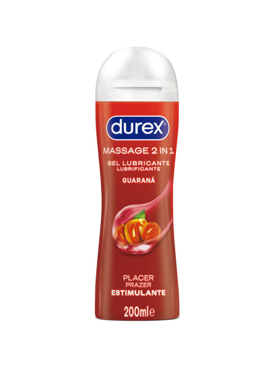 DUREX - GEL LUBRIFICANTE DE MASSAGEM ESTIMULANTE DE GUARANÁ 200 ML