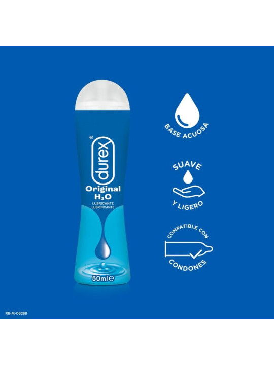 DUREX - DUREX PLAY LUBRIFICANTE H2O NATURAL 50 ML