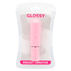 GLOSSY - VIBRADOR DE BOLSO ROSA