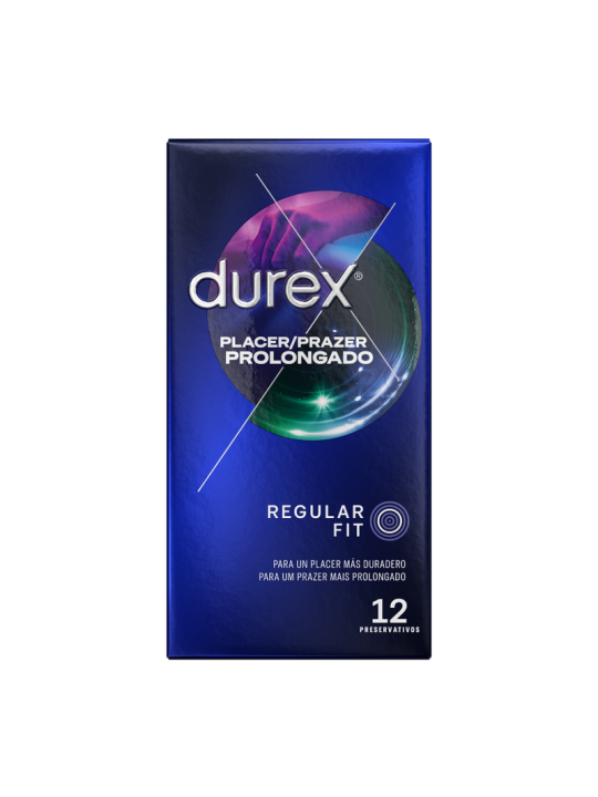 DUREX - PRAZER PROLONGADO ATRASADO 12 UNIDADES