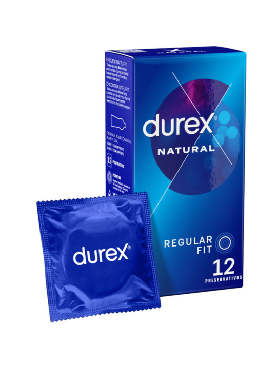 DUREX - NATURAL PLUS 12 UNIDADES