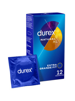 DUREX - NATURAL XL 12 UNIDADES