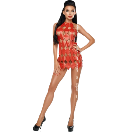 ME-SEDUCE - GWEN VESTIDO NUAS COSTAS VERMELHO S/M