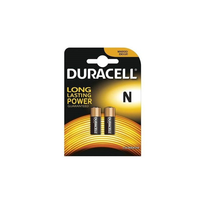 DURACELL - BATERIA MN9100 N LR1 1,5V 2UNIDADES
