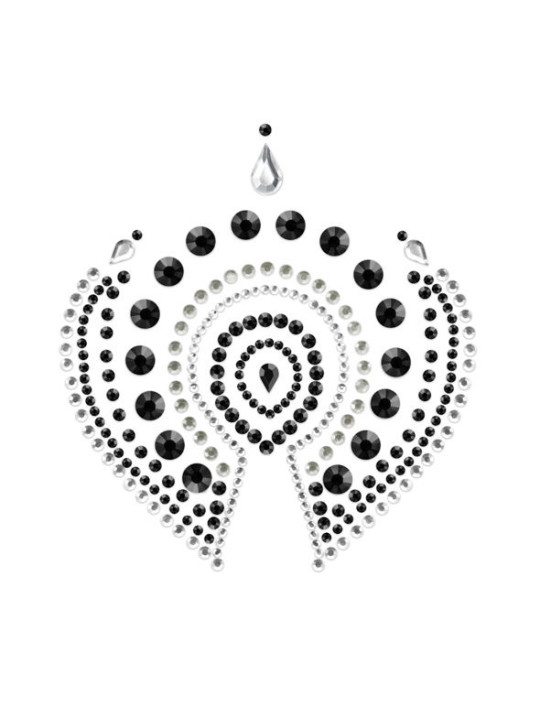 BIJOUX INDISCRETS - FLAMBOYANT PRETO &amp; PRATA