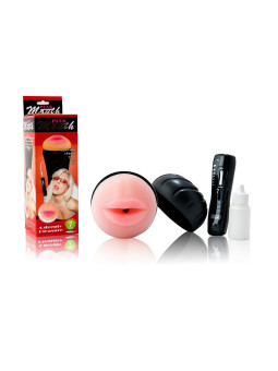 BAILE - MASTURBADOR BOCA COM VIBRADOR 7 RITMOS