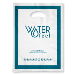 WATERFEEL - 100 SACOS PLÁSTICOS MÉDIOS 30 X 40 CM