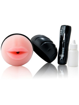 BAILE - MASTURBADOR BOCA COM VIBRADOR 7 RITMOS