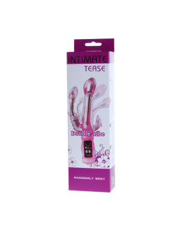 BAILE - VIBRADOR FLEXÍVEL COM ESTIMULADOR ANAL