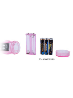 BAILE - VIBRADOR FLEXÍVEL COM ESTIMULADOR ANAL