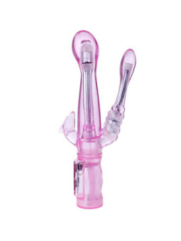 BAILE - VIBRADOR FLEXÍVEL COM ESTIMULADOR ANAL