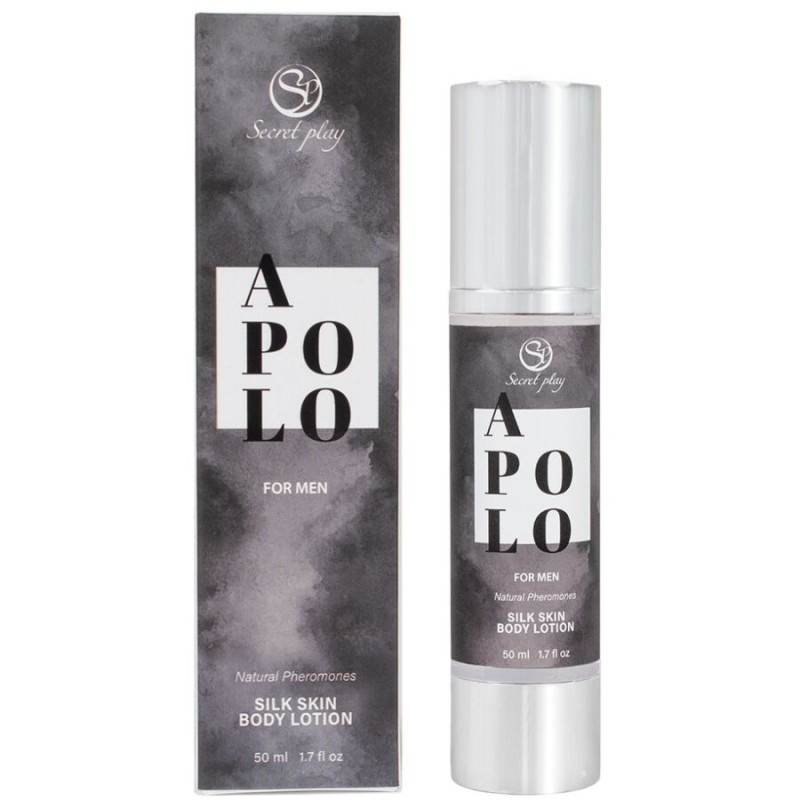 SECRETPLAY - LOÇÃO DE PELE  APOLO SILK PARA HOMENS 50 ML